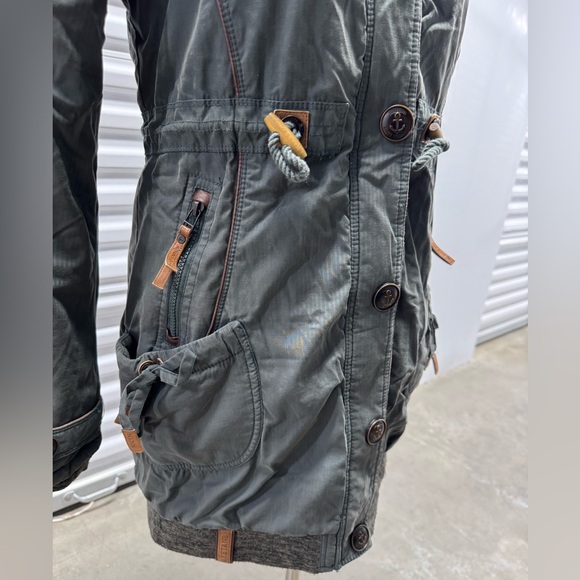 Naketano Becky Pupst V Dark Green Small RARE - Picture 6 of 16